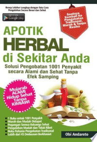 APOTIK HERBAL DI SEKITAR ANDA