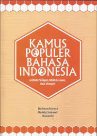 KAMUS POPULER BAHASA INDONESIA